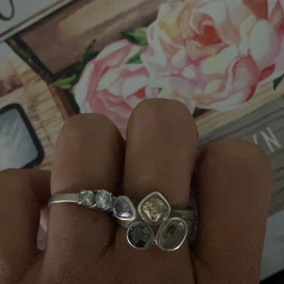 Silpada Sterling Silver Multi-Stone "Wine Flight" - Picture 4 of 4